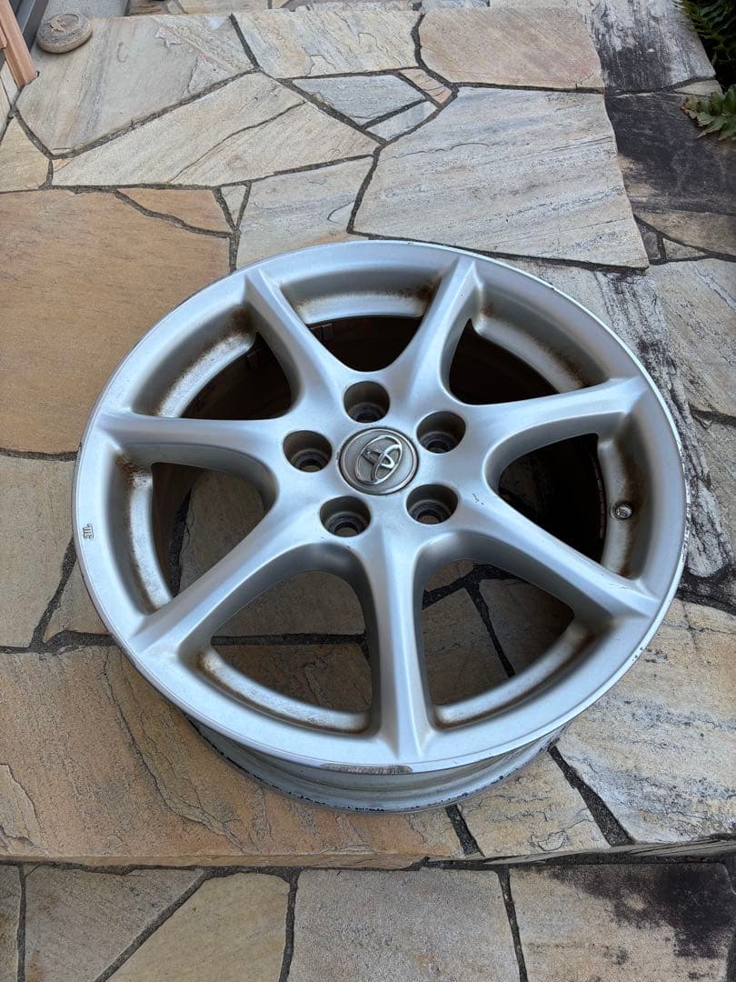 4本セット　50エスティマ　アエラス純正ホイール17インチ