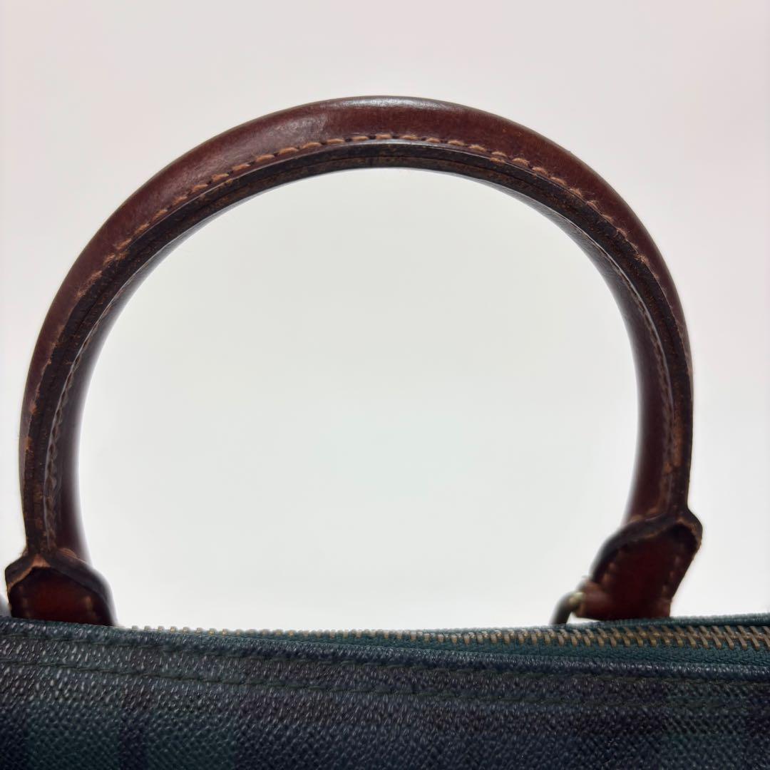 希少✨Polo Ralph Lauren ミニボストンバッグ タータンチェック