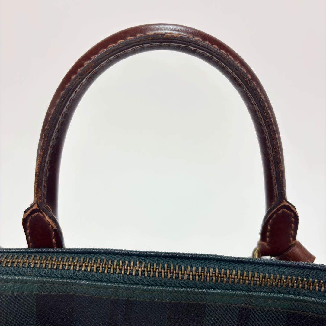 希少✨Polo Ralph Lauren ミニボストンバッグ タータンチェック