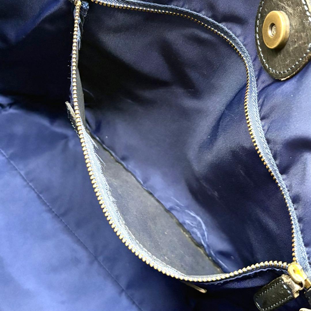 【美品】フェリージ トートバッグ レザー 15-50 ブラック 肩掛け A4可