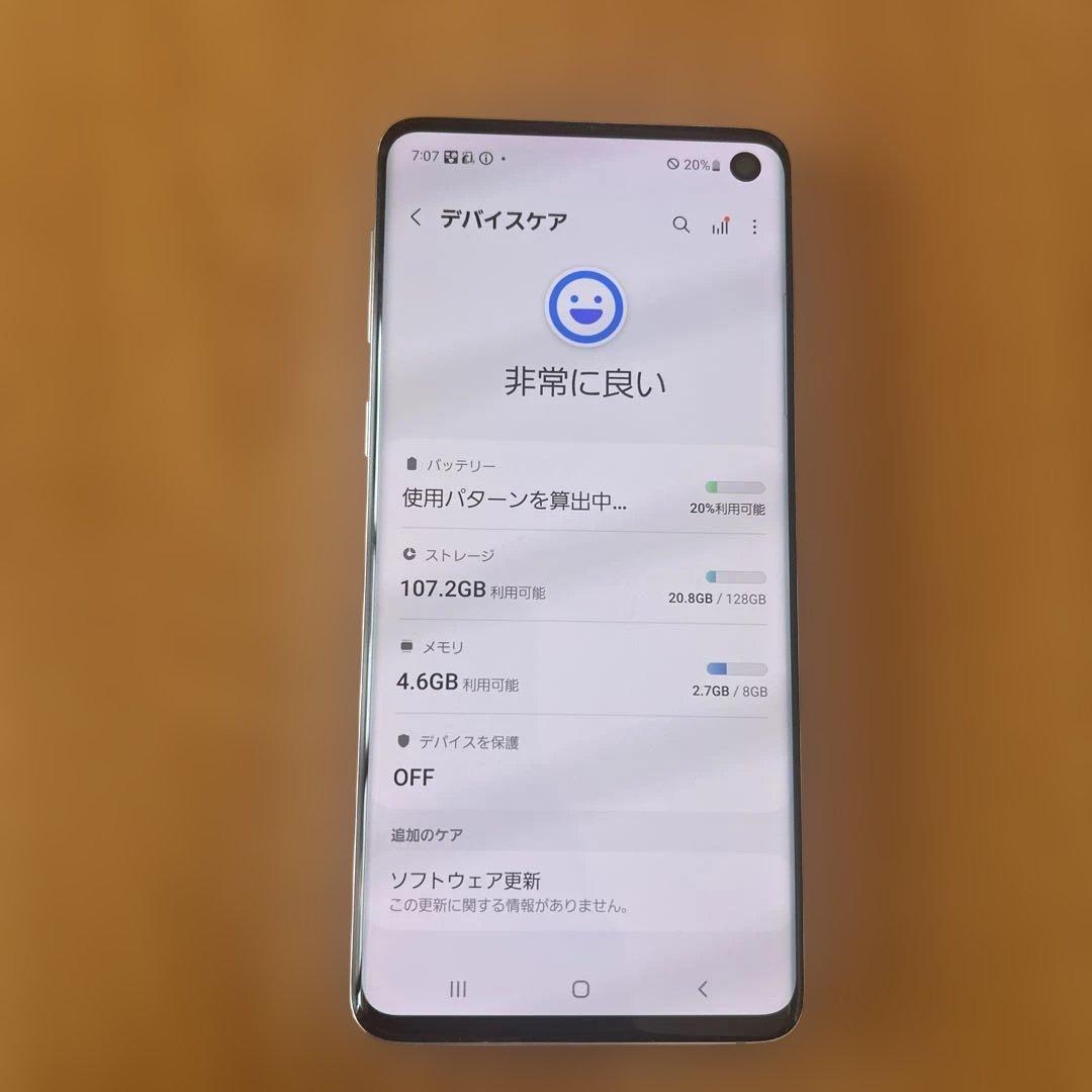 K1594 ドコモSIMロック解除済み Galaxy S10 SC-03L