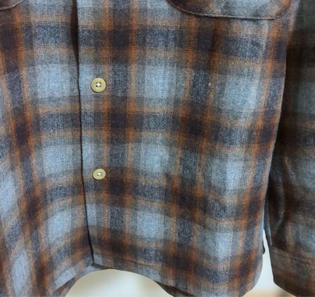 r*s様 back number バックナンバー　FJ ボードシャツ　ブラウン