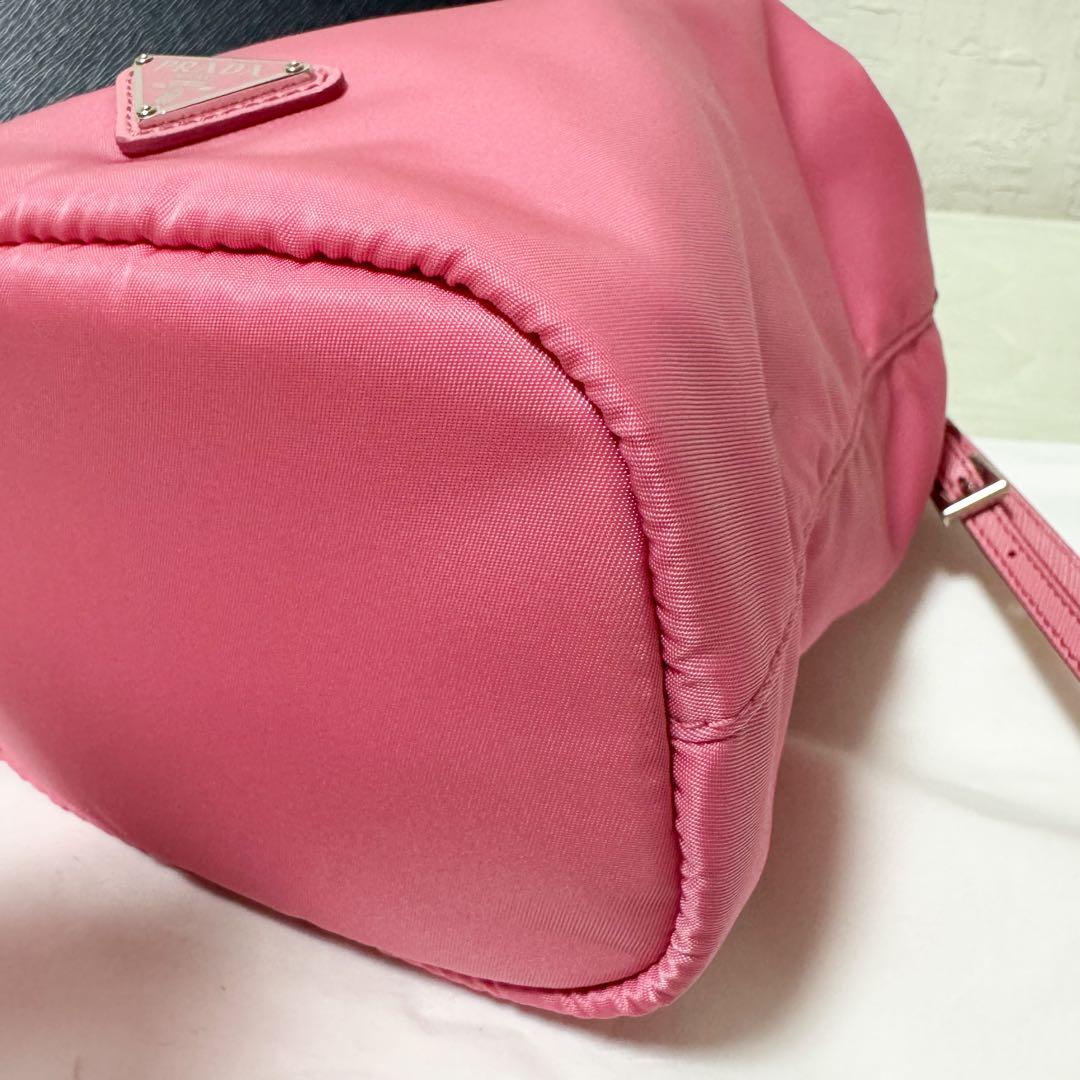 【未使用級】 PRADA プラダ Re-Nylon ポーチ リナイロン 巾着