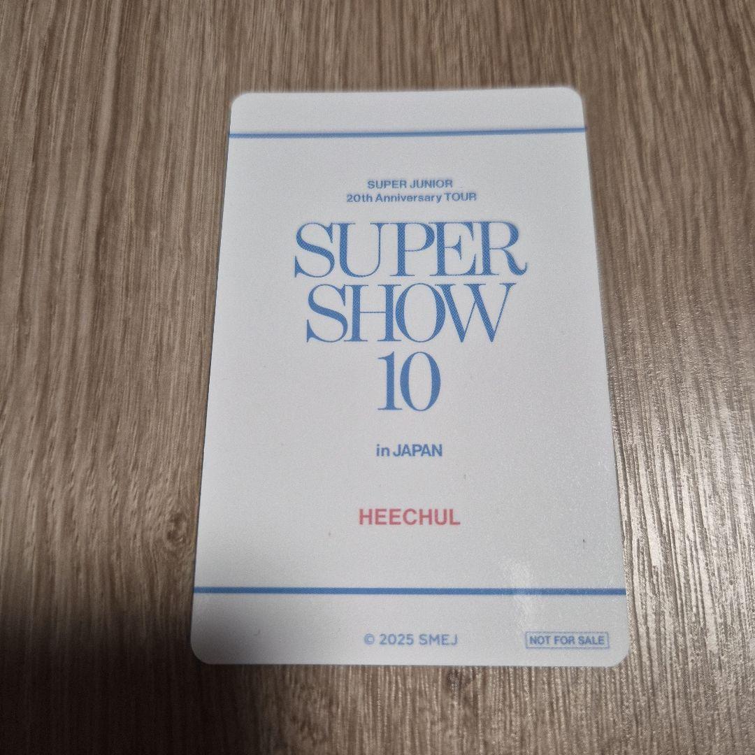 SUPER JUNIOR ヒチョル mu-mo 購入特典