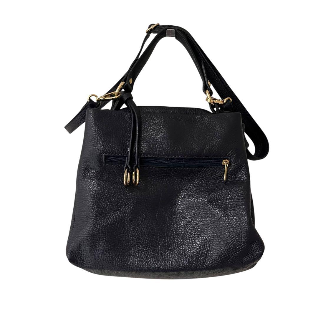 【美品】アッシュエレン ハンドバッグ 牛革 上品 高品質 素材仕様 2way