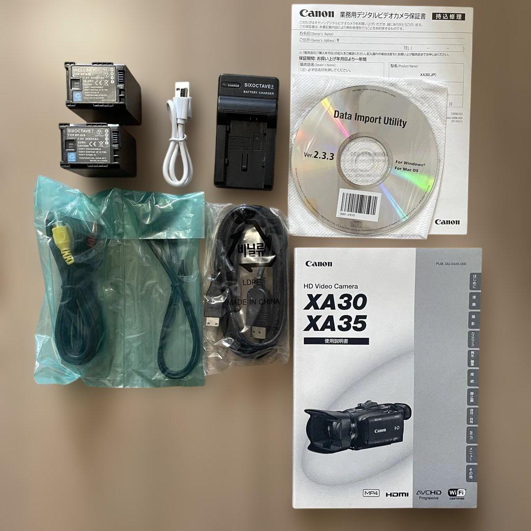 Canon XA30 ビデオカメラ （ジャンク）