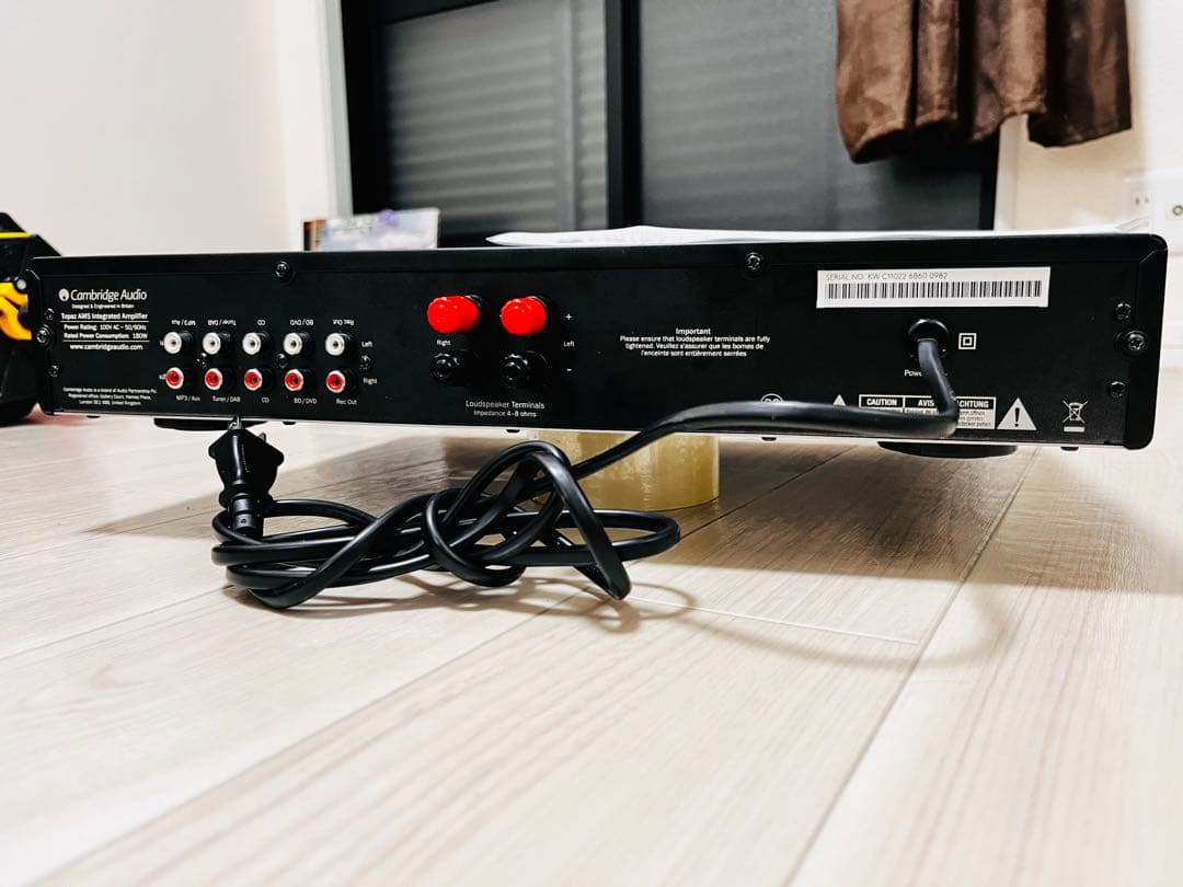 Topaz AM5 プリメインアンプ 1