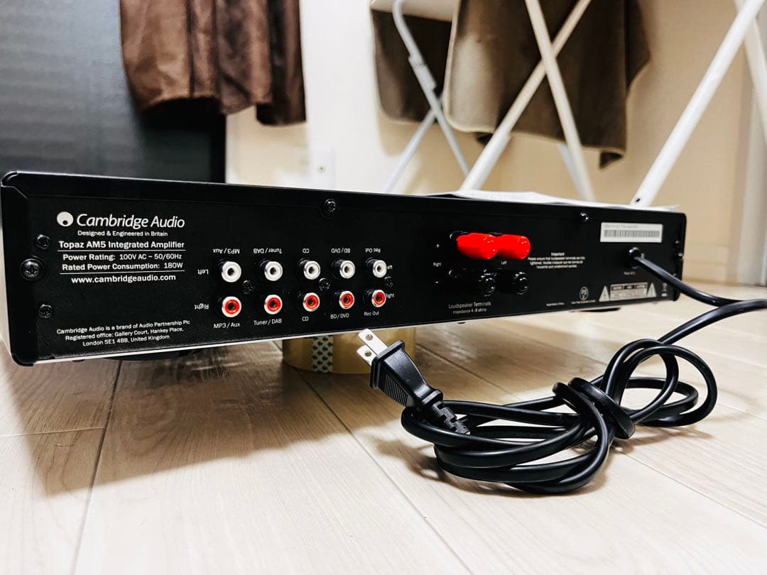 Topaz AM5 プリメインアンプ 1