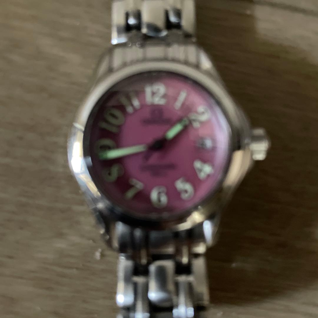 オメガ スピードマスター（ピンク）