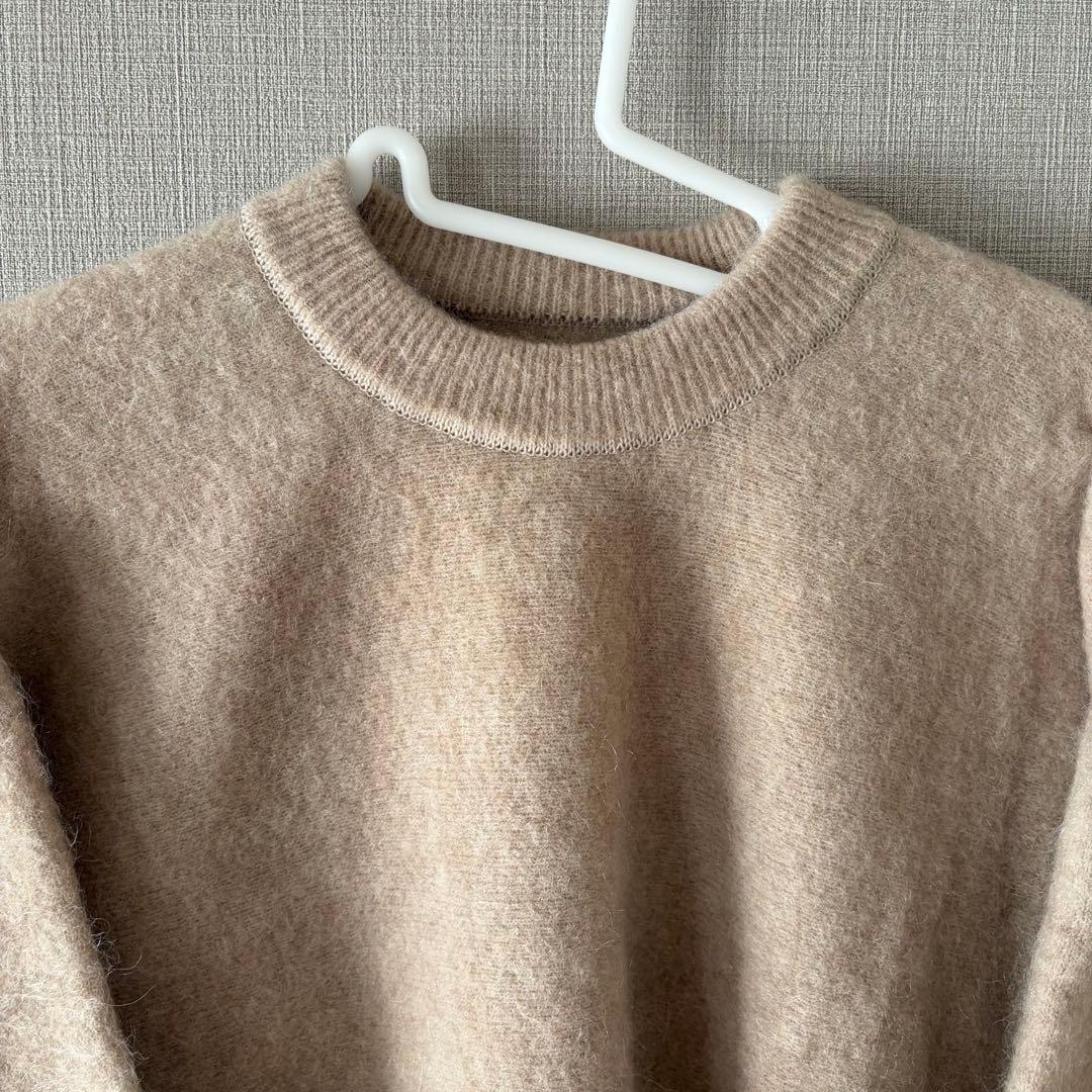 美品*unfil アンフィル モヘアセーター ベージュニット bshop匿名配送