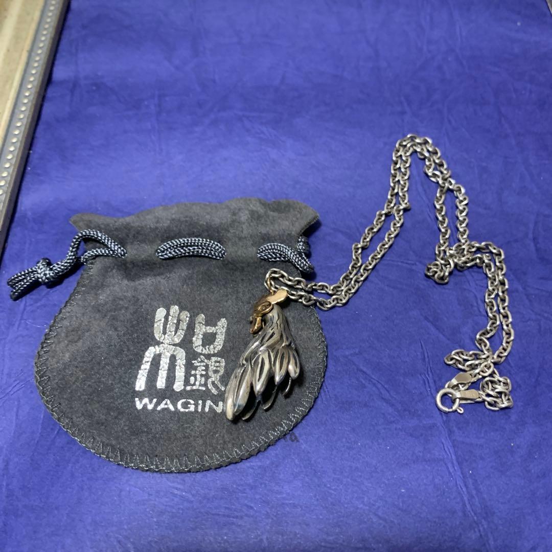 ニワトリネックレス シルバー925 K18PG