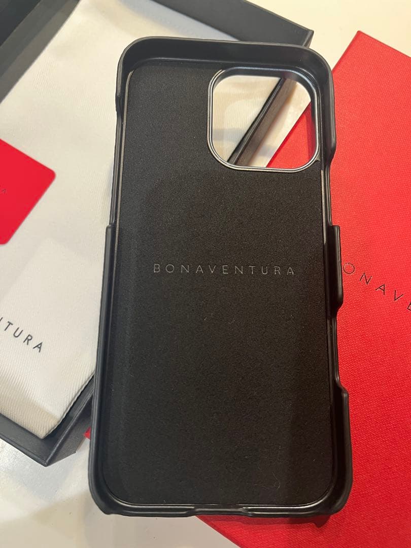 BONAVENTURA iPhone用ケース ブラック