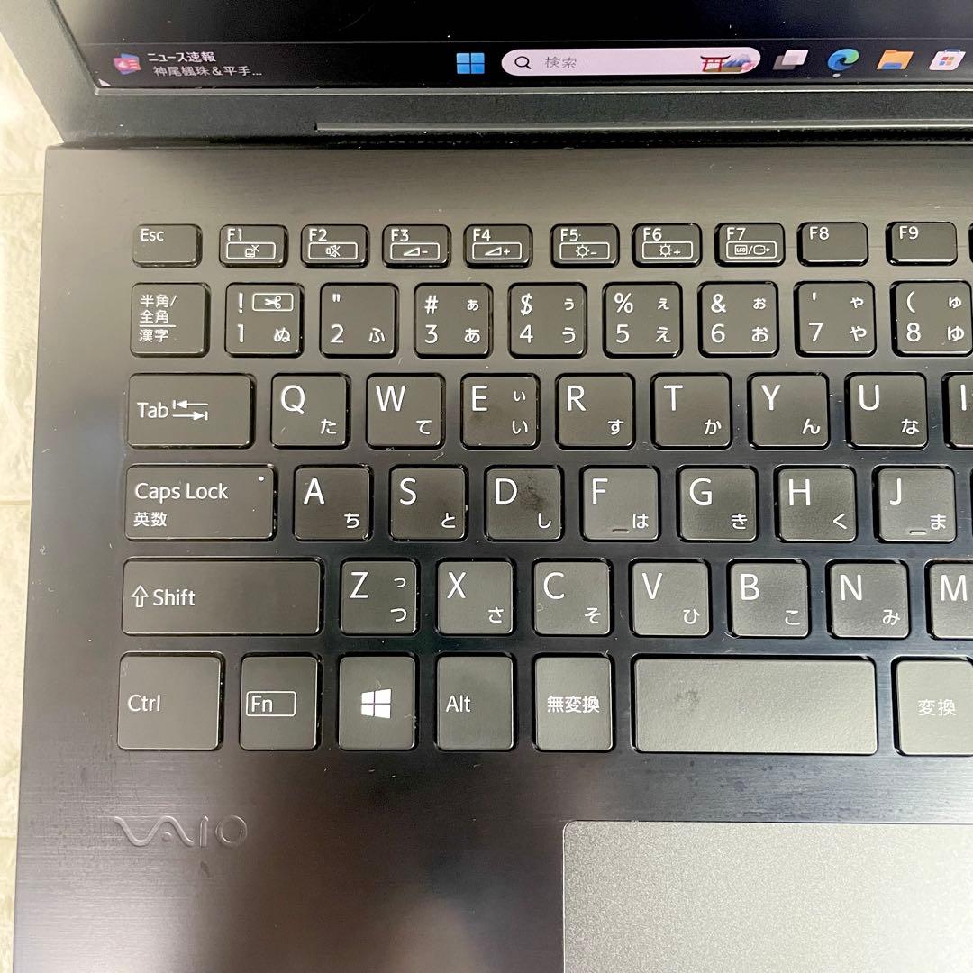 【即使用可】10世代 i5 VAIOメモリ8G SSD256GB バッテリー◎