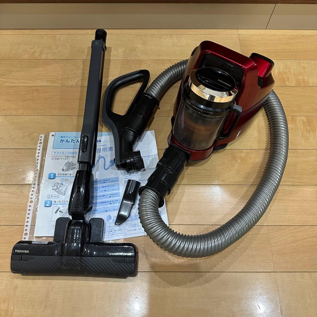 TOSHIBA　サイクロン掃除機　トルネオ　VC-C7(R)　2019年製