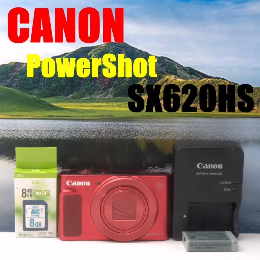 【美品】キャノン PowerShot SX620HS Wi-Fi 機能付き