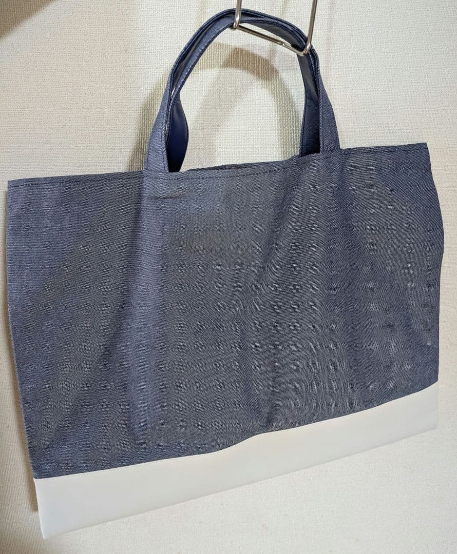 【新品タグ付き】ファミリア トトロ マチ付きデニムバッグ ジブリ