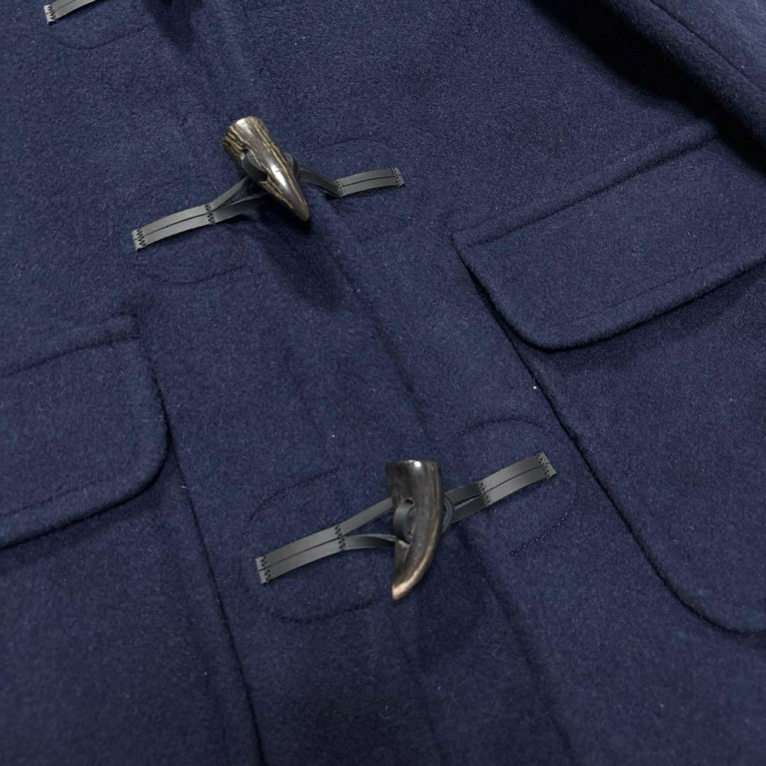 美品 ✨ 現行タグ LONDON TRADITION 英国製 ダッフルコート 紺