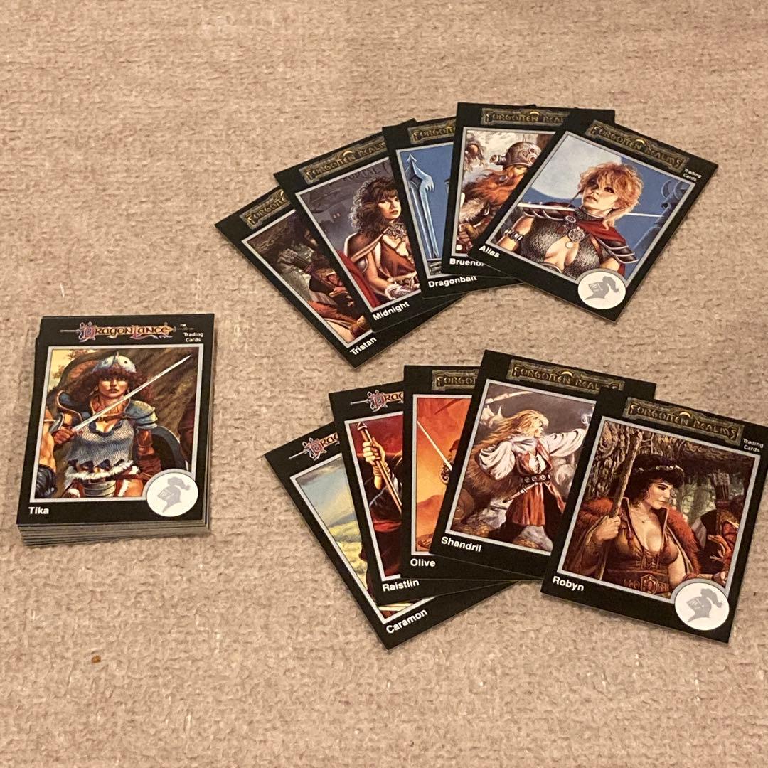 【激レア】アドバンスド・ダンジョンズ&ドラゴンズトレーディングカード　1991年