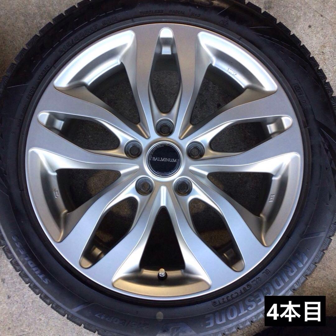 215/50R17 VRX3 2021年 7J 5H114.3 +53 アルミ付