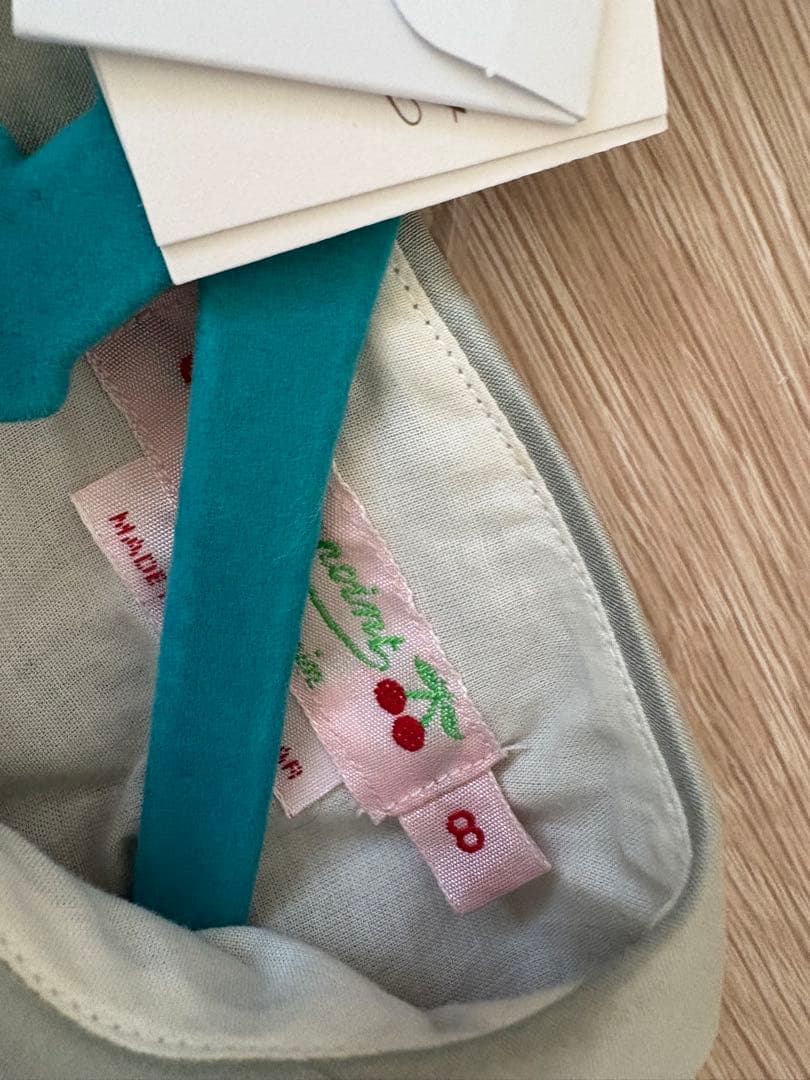 ボンポワン　2021aw スモッキングドレス8A