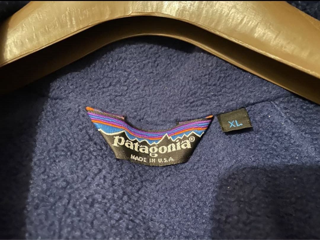 【美品】80s Patagonia USA シェルドシンチラ XLサイズ