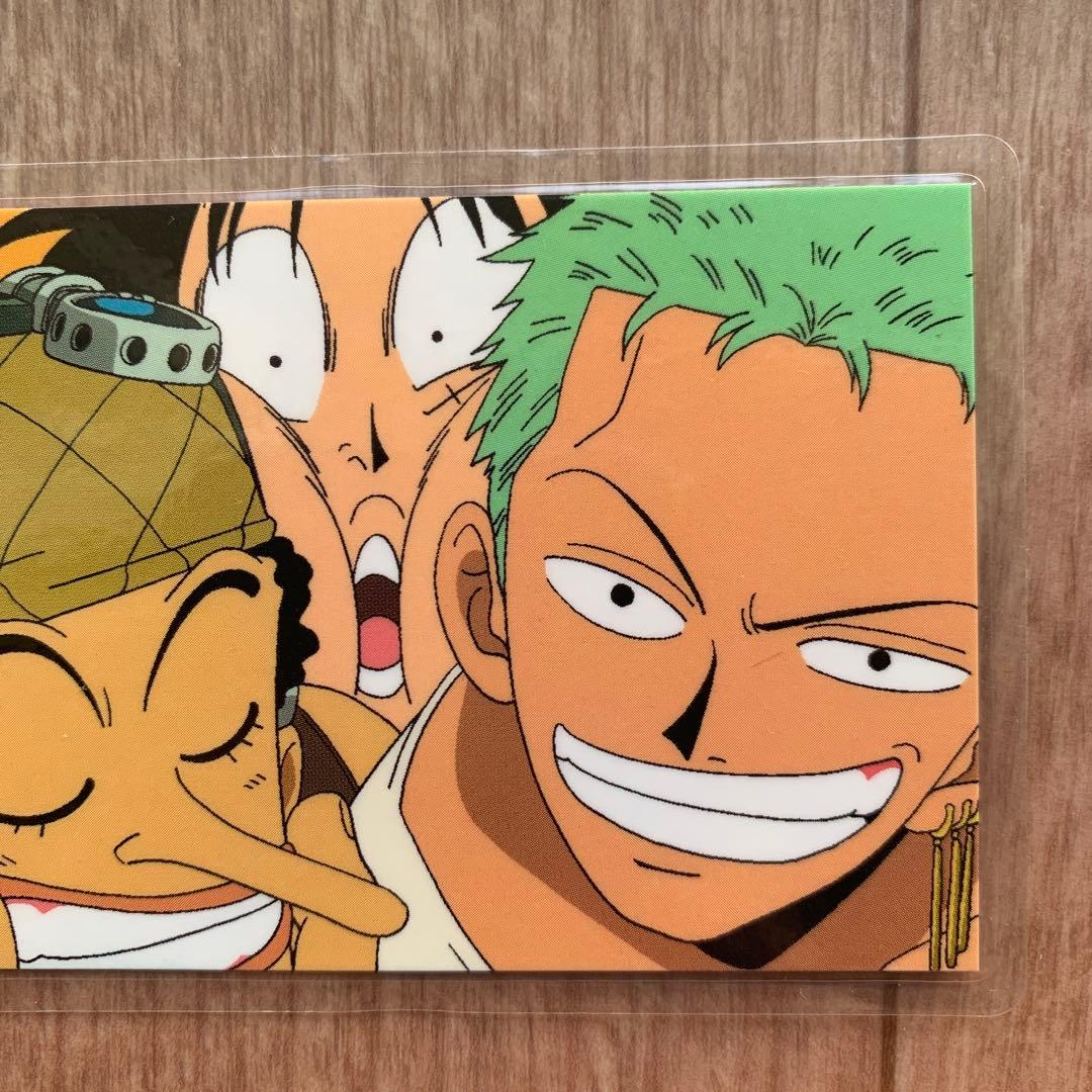 ONE PIECE ワンピース ルフィ ゾロ ウソップ ラミネートカード ラミカ