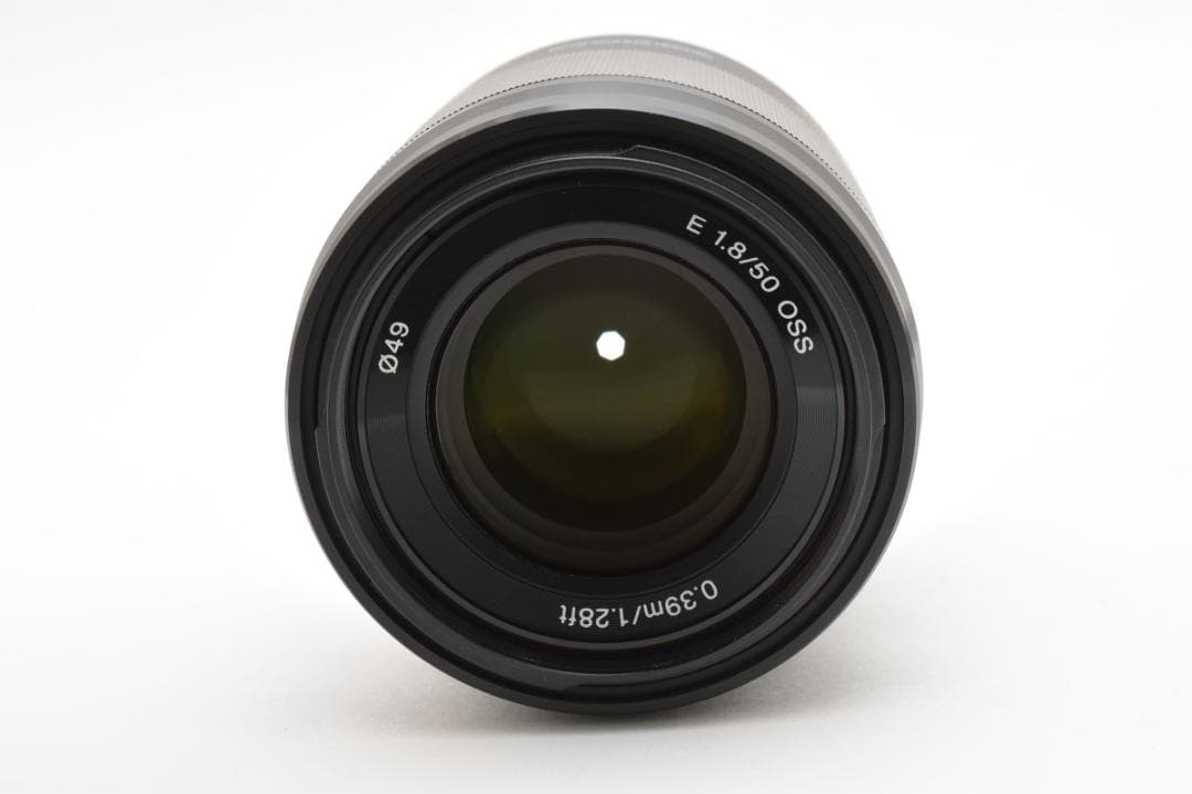 新品級 ソニー E 50 F1.8 OSS SEL50F18 ブラック M783