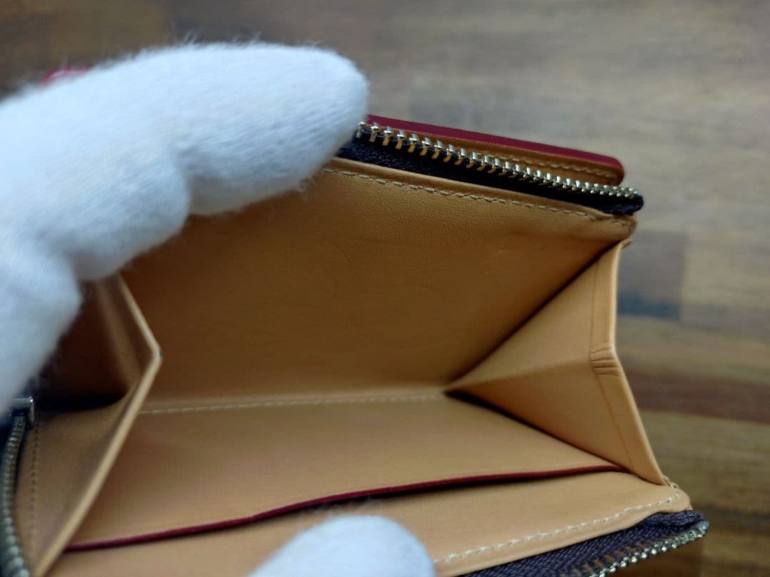 今*田様 売り切ります！GANZO コードバン Lファスナー 二つ折り 財布 ヘ