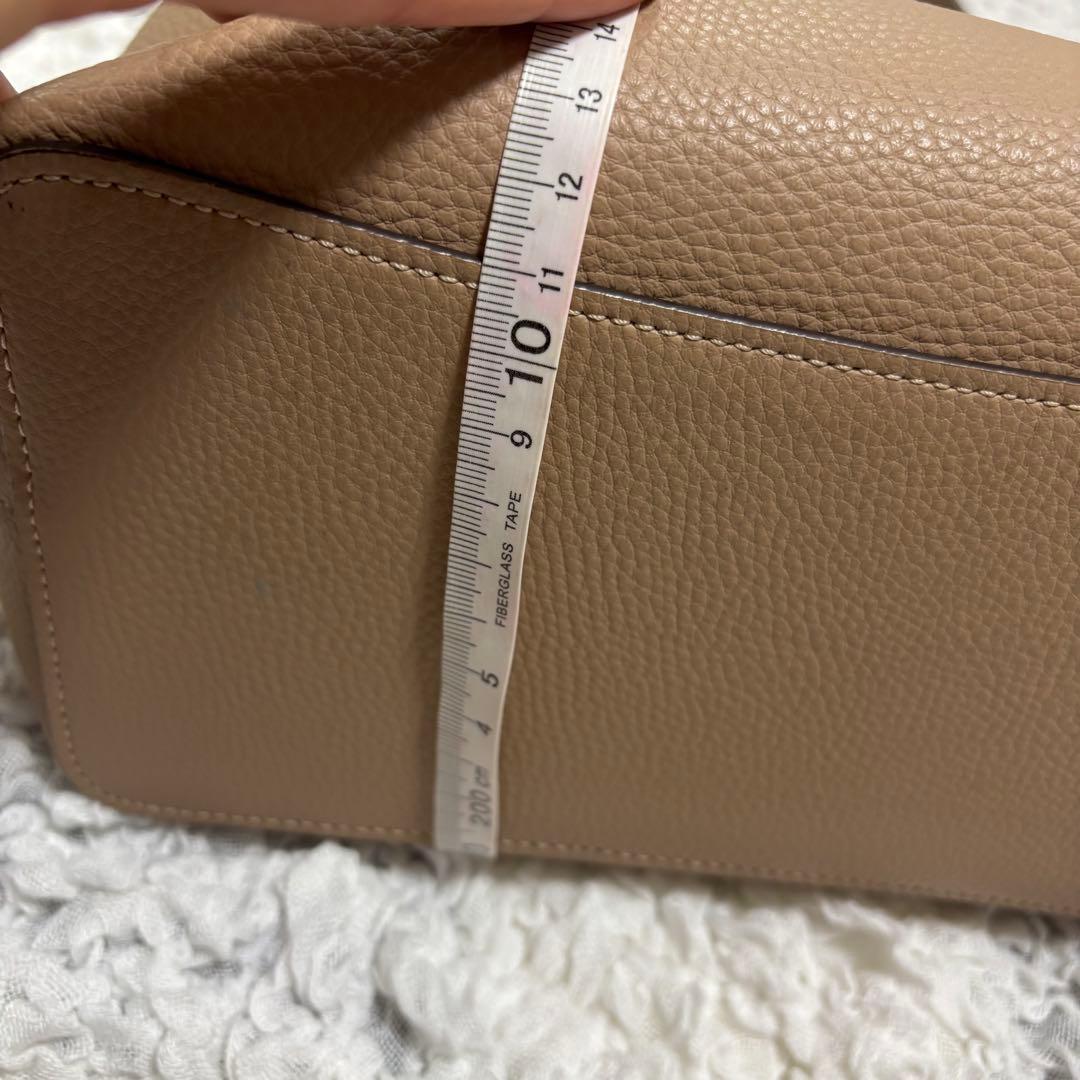COACH ベージュ レザー バケットハンドバッグorショルダーバッグ