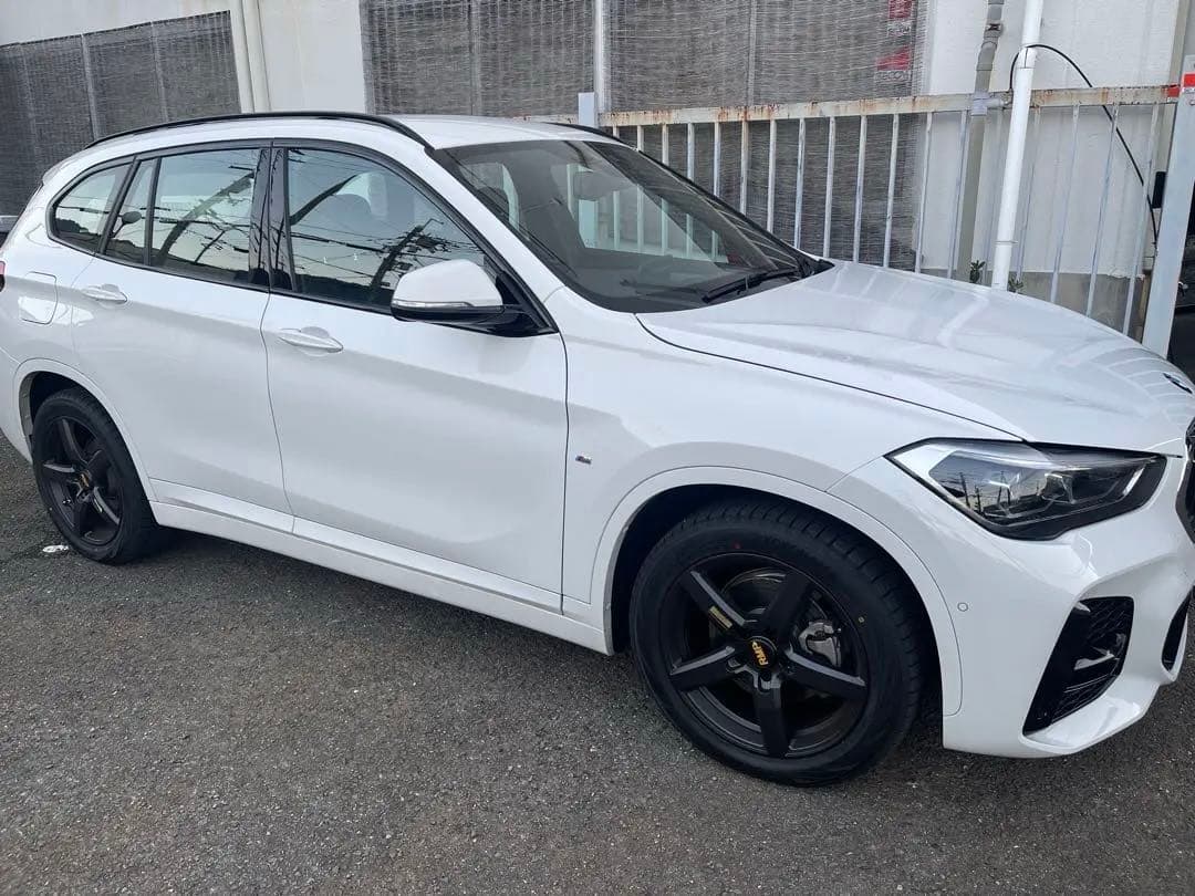 【 X1 f48】RMP 5スポークホイールスタッドレスタイヤ18インチ