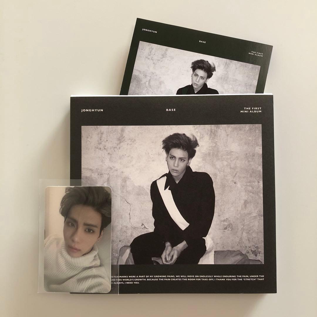 SHINee ジョンヒョン☆アルバム「BASE」CD　トレカ付き