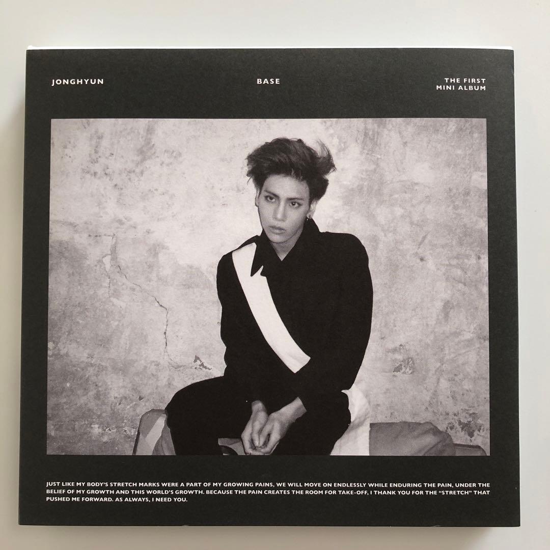 SHINee ジョンヒョン☆アルバム「BASE」CD　トレカ付き