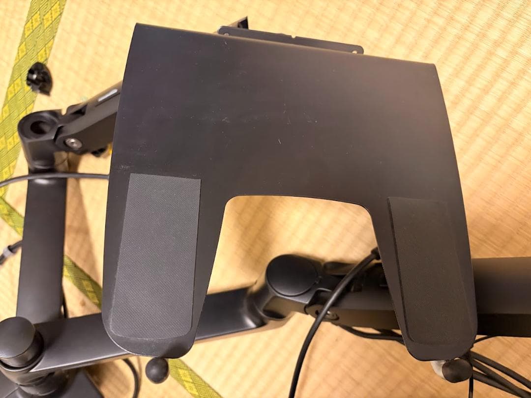 Amazonベーシック モニターアーム ダブル＋PCスタンド ★同時購入割引あり