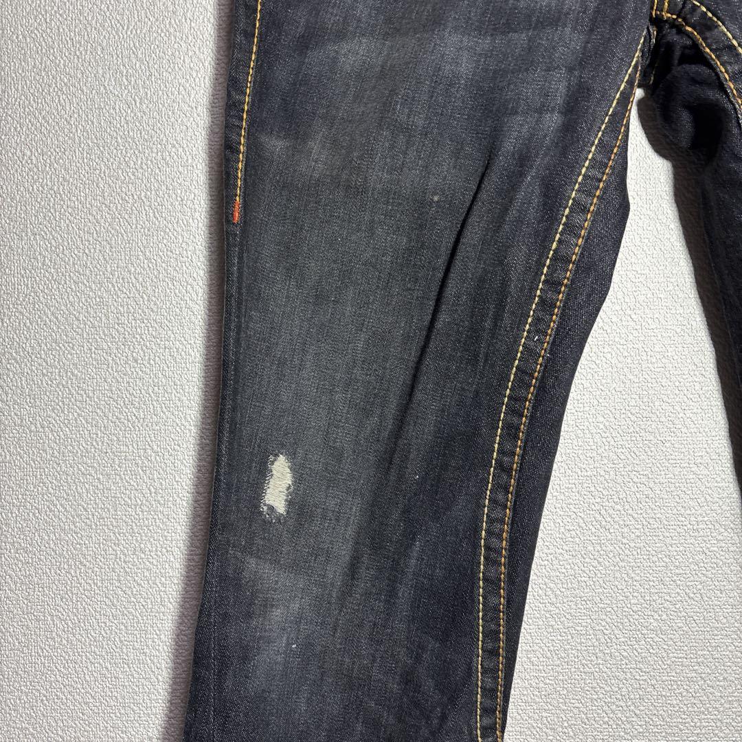 ツゥルーレジジョン　ブラックデニム　ブーツカット