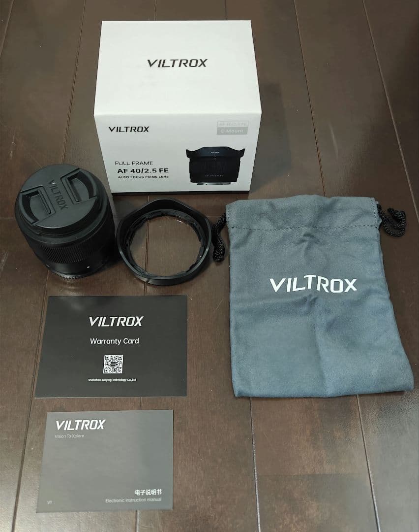 viltrox af 40mm f2.5 fe　美品　SONY　eマウント