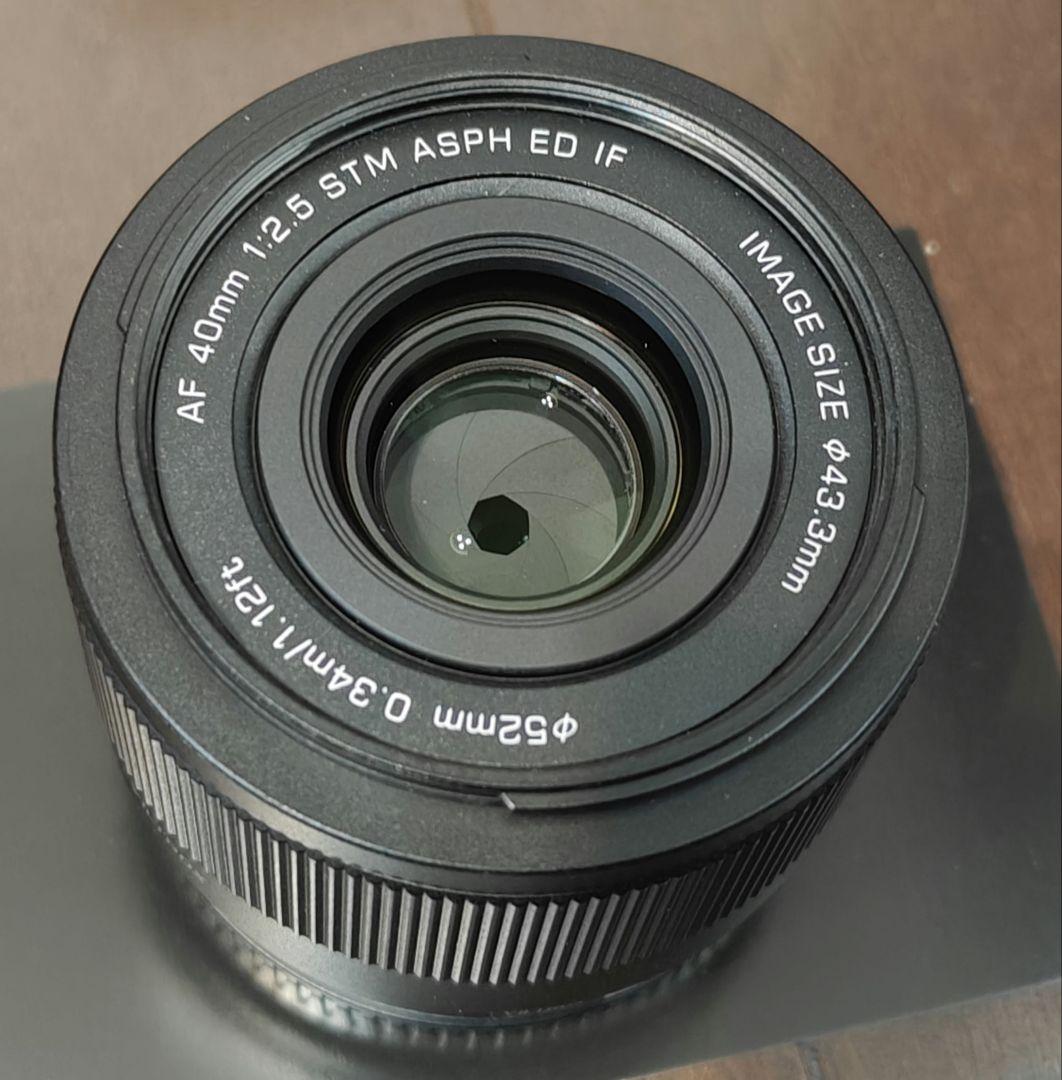 viltrox af 40mm f2.5 fe　美品　SONY　eマウント