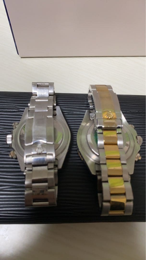 自動巻き時計セット 黒と金