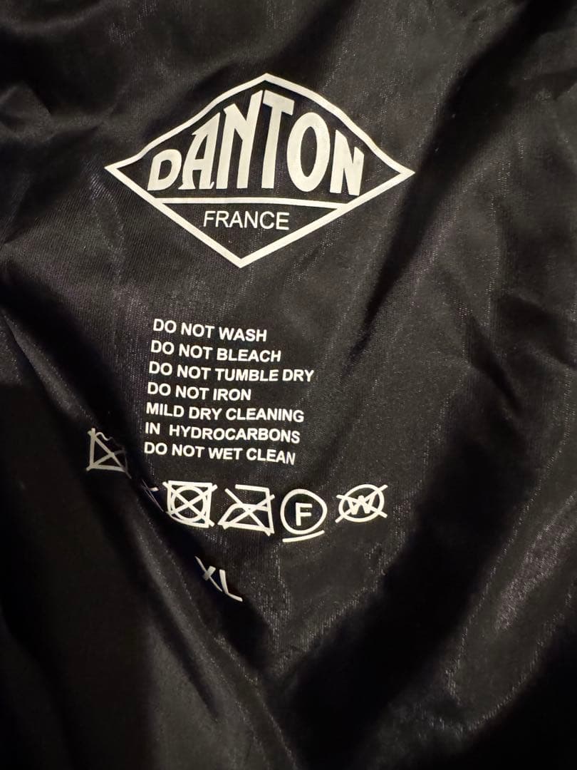 ダントンダウン　フード付　メンズＸＬ