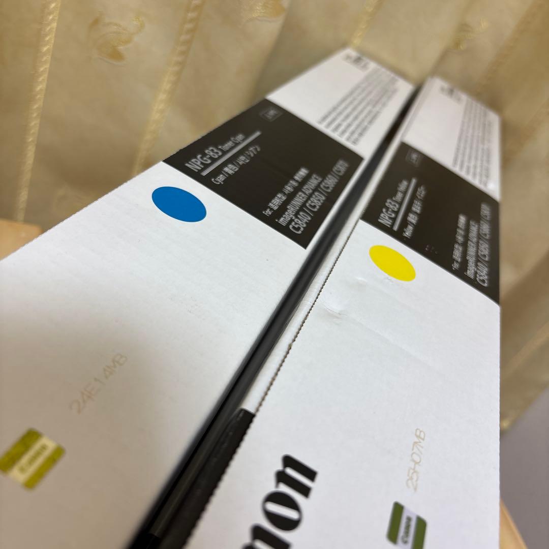 Canon NPG-83 トナーカートリッジ4色セット