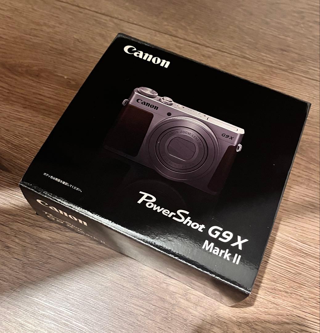 美品 Canon PowerShot G9X MarkⅡ キャノン デジカメ