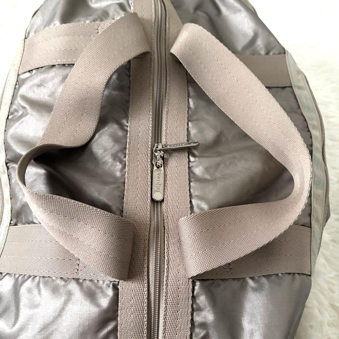 美品☆レスポートサック ラージウィークエンダー ボストンバッグ 2way 無地