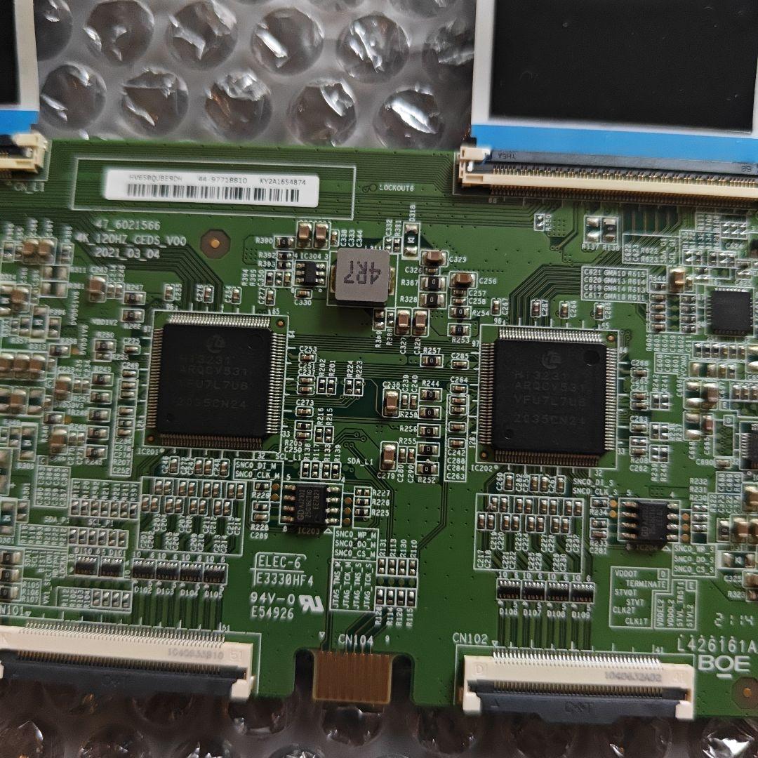 東芝 REGZA 液晶テレビ T-CON基板 65Z570K 2021年製