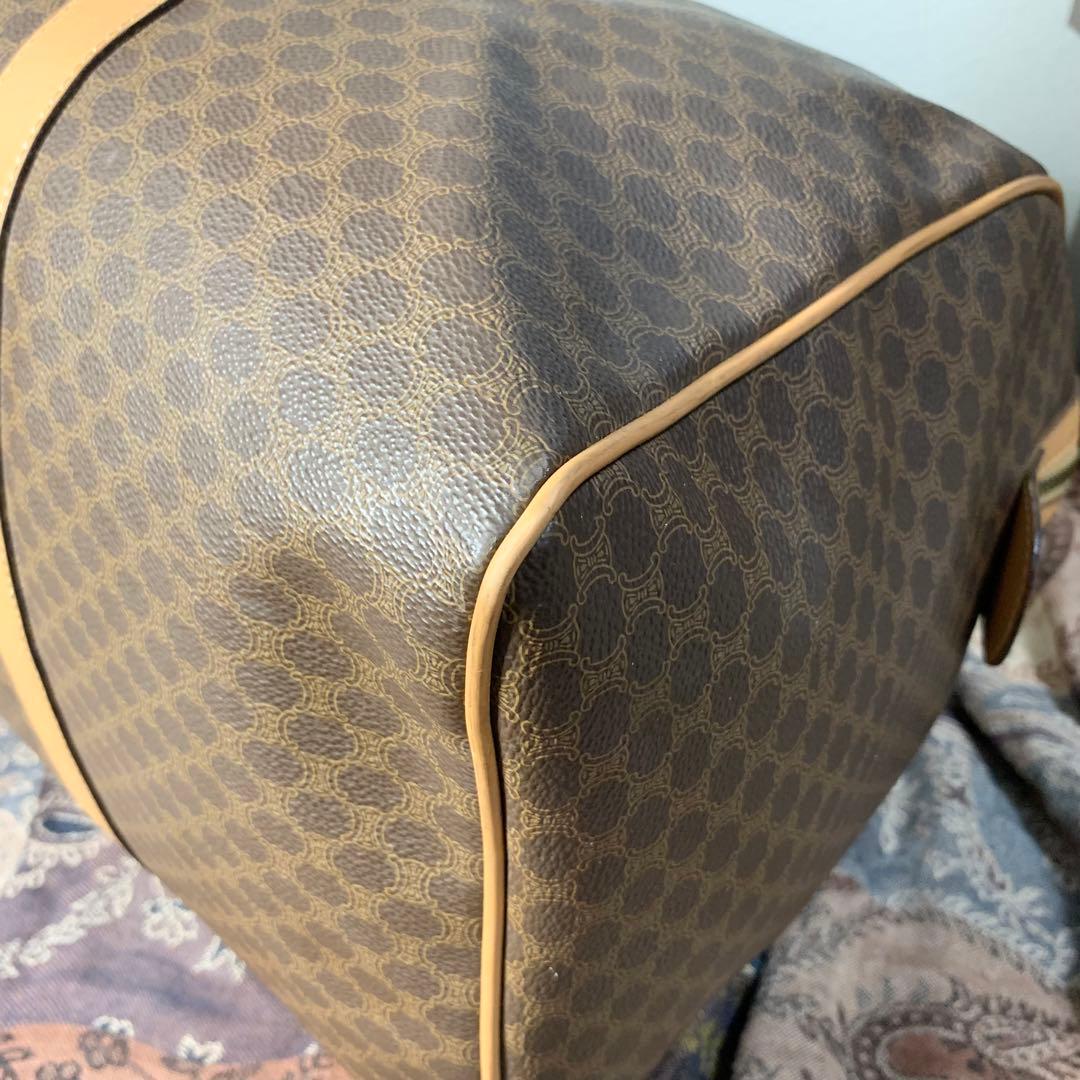 極美品！！CELINE マカダムボストンバッグ　バンドバッグ