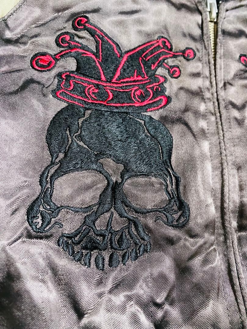 2面用 スカル Back Street Crawler 日本限定 スカジャン