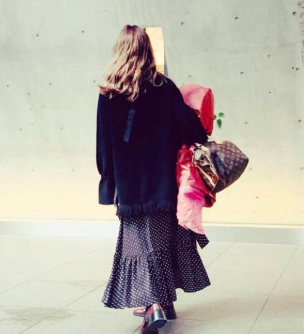 sacai フリンジニット