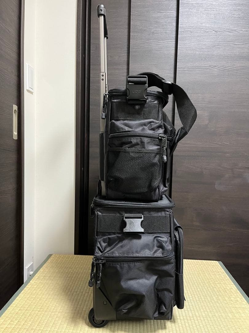UDG レコードバッグ　トロリー　TWIN DJ Bag