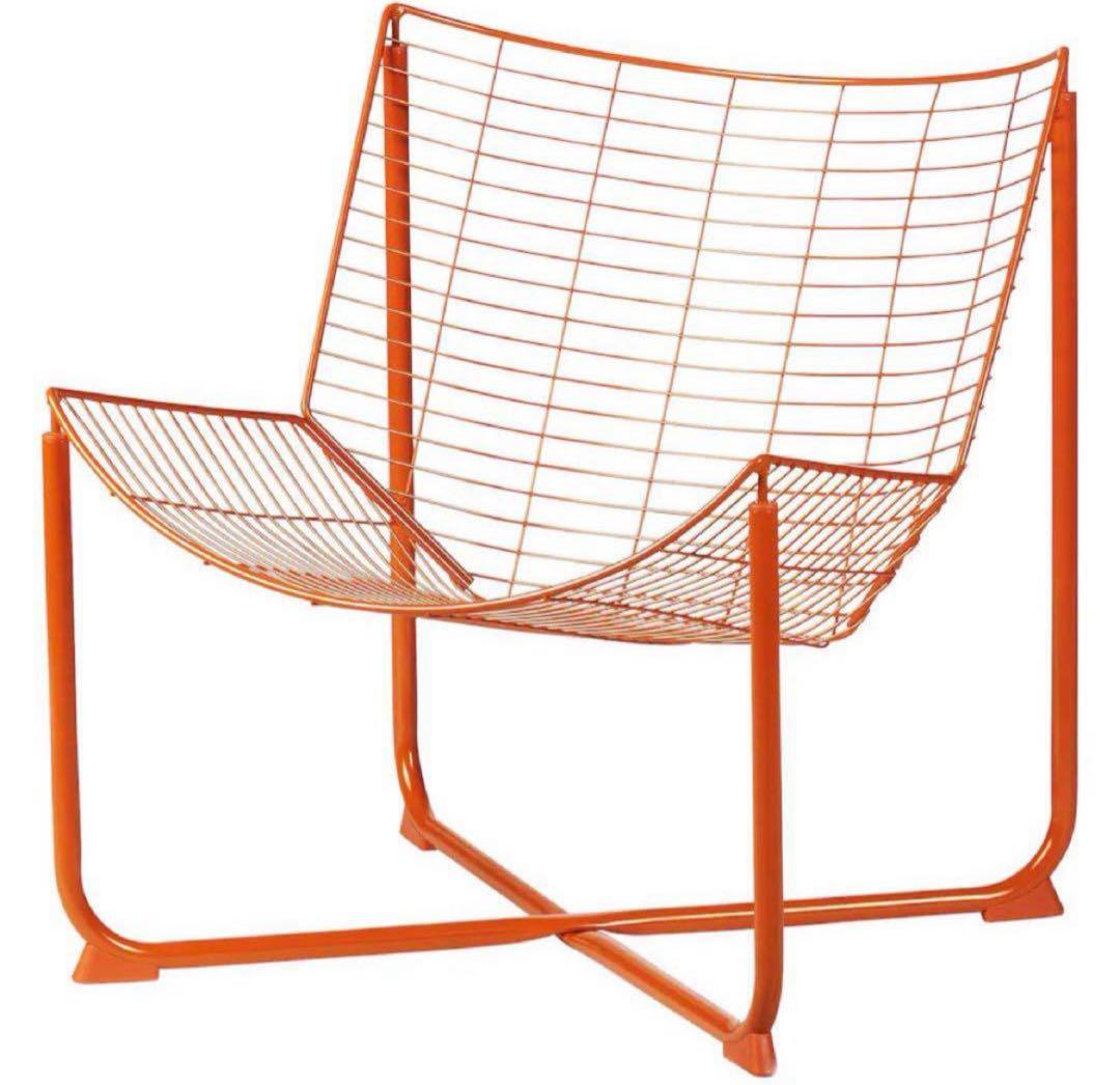 イケア　SKALBODA スコールボダ チェア　オレンジ