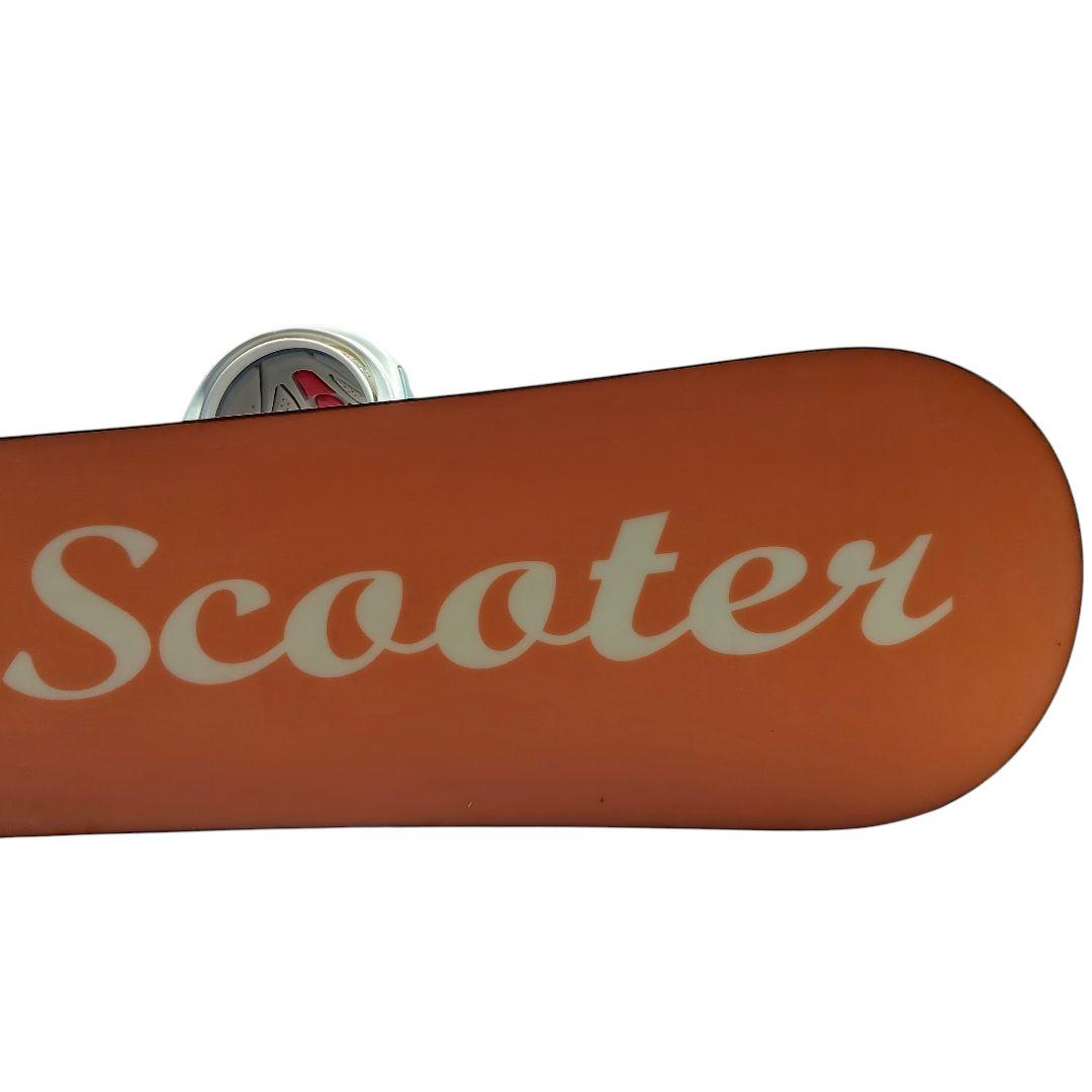 SCOOTER 152cm スノーボード板 FLUX ビンディング セット