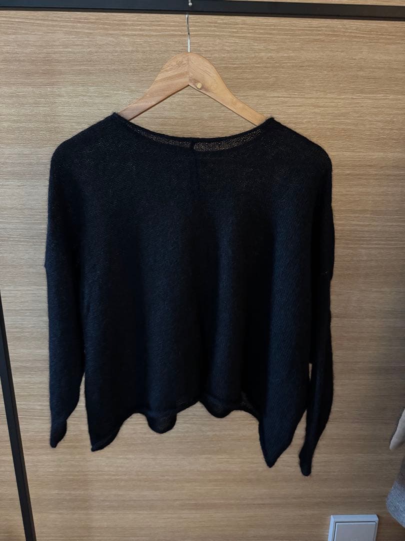 トップス Suzukitakayuki fulling knit cape