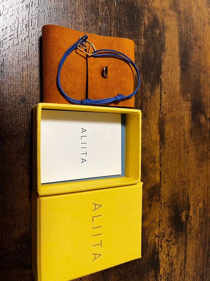 ALIITA（アリータ）CASITA ブルーサファイア コードブレスレット